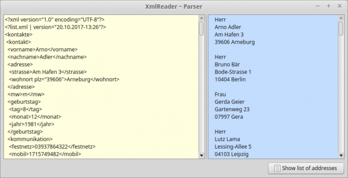 XML-Reader